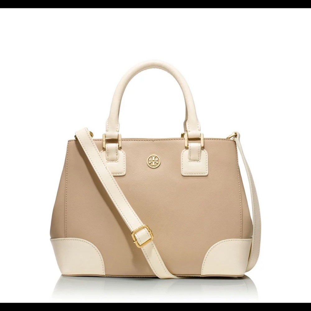 Tory Burch | Robinson Color-Block Minisquare Tote